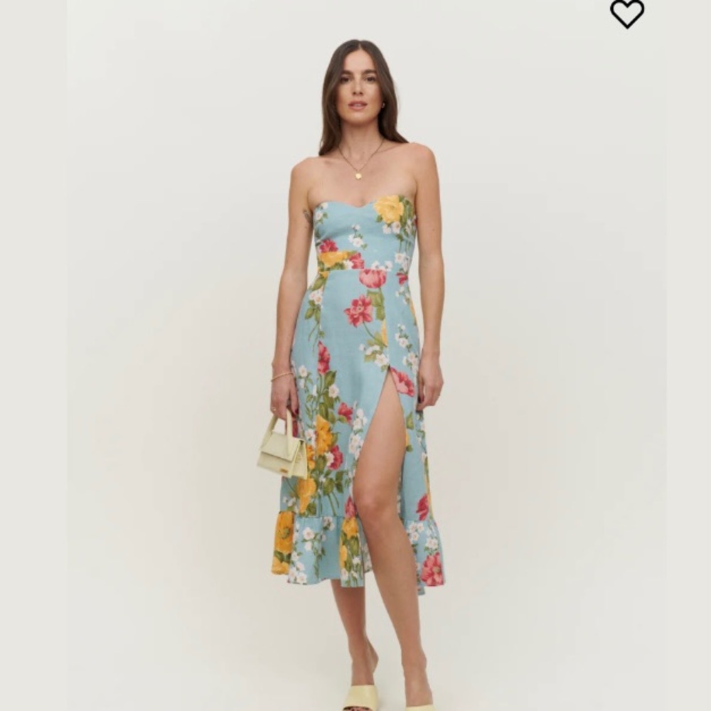 🌿|NWT| Reformation Amagansett Linen Dress